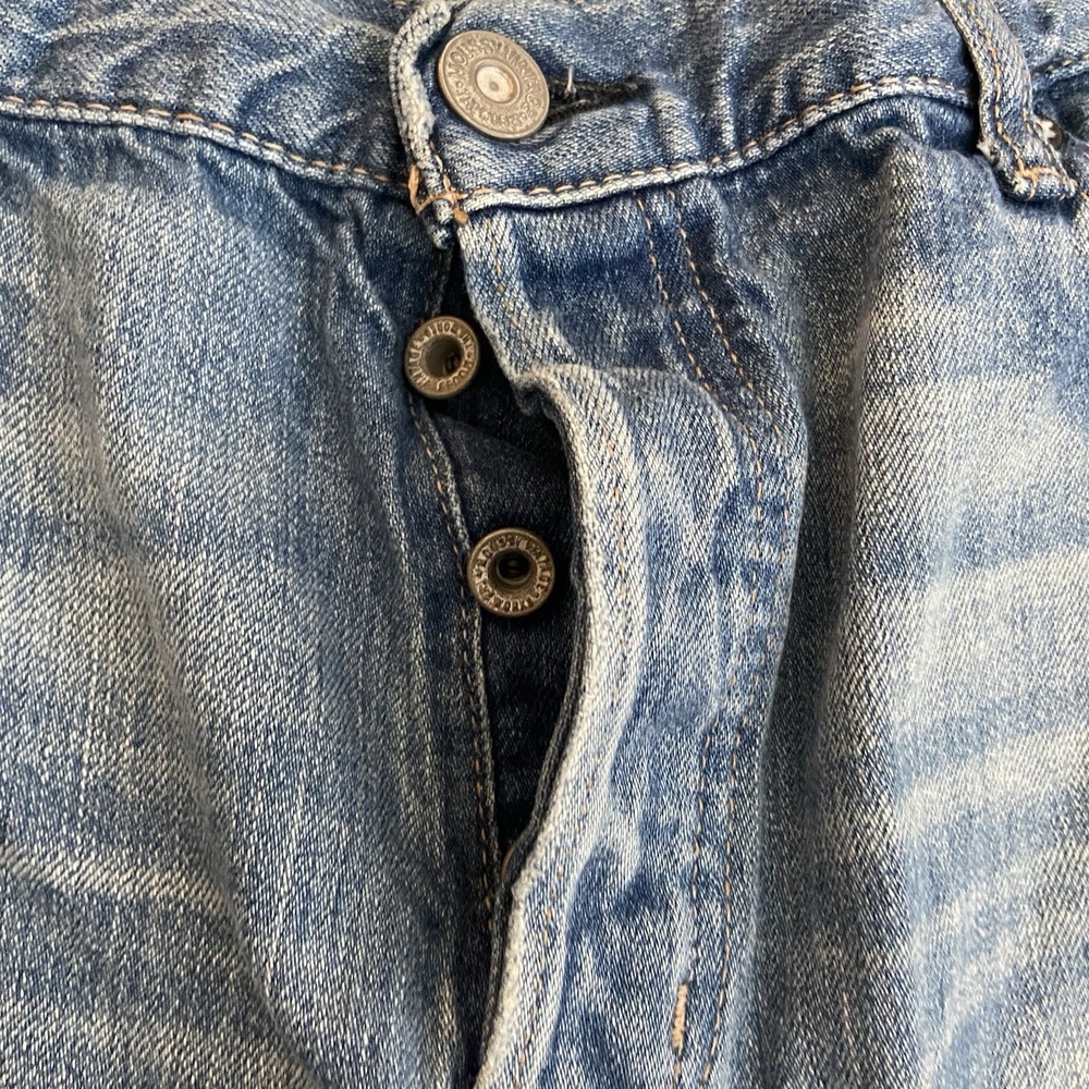 MOUSSY Vintage Odessa Straight Leg Mid Rise Jeans Size 30 - Picture 4 of 11